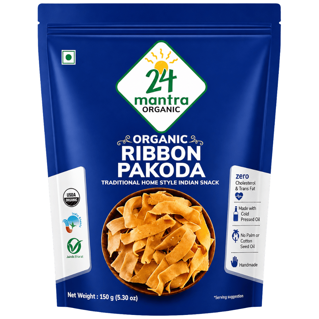 24 Mantra Organic Ribbon Pakora 150 g buy online USA - 1